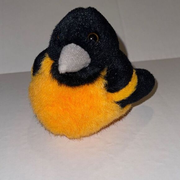 Wild Republic Audubon Birds Baltimore Oriole Plush Call Sound Stuffed Animal 6” - Picture 1 of 8